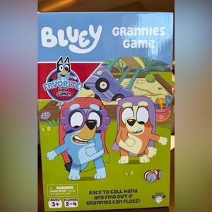 Bluey Grannies Game - Fun Home Game for Kids NIB Unopened